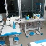 JACK BRAND JK-1377E-B BUTTON STITCHING INDUSTRIAL SEWING MACHINE (DIRECT DRIVE)