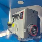 BRUCE X5S-4-M03/333 FOUR THREAD OVERLOCK INDUSTRIAL SEWING MACHINE WITH COMPELETE SET