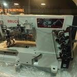 BRUCE P5-D-01GB-356 HIGH SPEED COMPUTERIZED FLATBED INTERLOCK SEWING MACHINE WITH COMPELETE SET