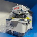 BRUCE X5S-4-M03/333 FOUR THREAD OVERLOCK INDUSTRIAL SEWING MACHINE WITH COMPELETE SET