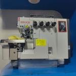 BRUCE X5S-4-M03/333 FOUR THREAD OVERLOCK INDUSTRIAL SEWING MACHINE WITH COMPELETE SET