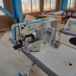 JACK BRAND JK-1903G-D(LATTIC PANEL)ELECTRONIC LOCKSTICH BUTTON STICH INDUSTERIAL SEWING MACHINE WITH COMPELETE SET