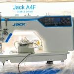 JACK BRAND A4F-D INDUSTRIAL SEWING MACHINE  COMPLETE SET HIGH SPEED INTERGRATED DIRECT DRIVE WITH AUTOMATIC THREAD  TRIMMER MACHINE