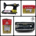 KALSON 103 BLACK HEAD DOUBLE ROUND DOMESTIC SEWING MACHINE