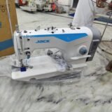 JACK BRAND JK- F5  SINGLE NEEDLE LOCKSTITCH FLATBED INDUSTRIAL SEWING MACHINE WITH COMPLETE  SET