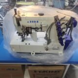JIN F1F-U356/NN POWER OPRATED FLATLOCK INDUSTRIAL SEWING MACHINE WITH COMPELETE SET